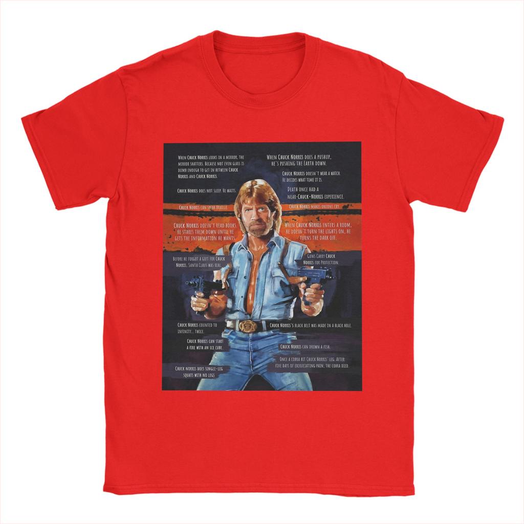 Chuck Norris Meme TShirt Summer Vintage T Shirts 100 Cotton Harajuku Tee Shirt For Men Custom Logo Tops
