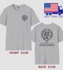 Uomini dell'Università di Oxford#039;s Grigio Taglia S5XL T-Shirt Unisex