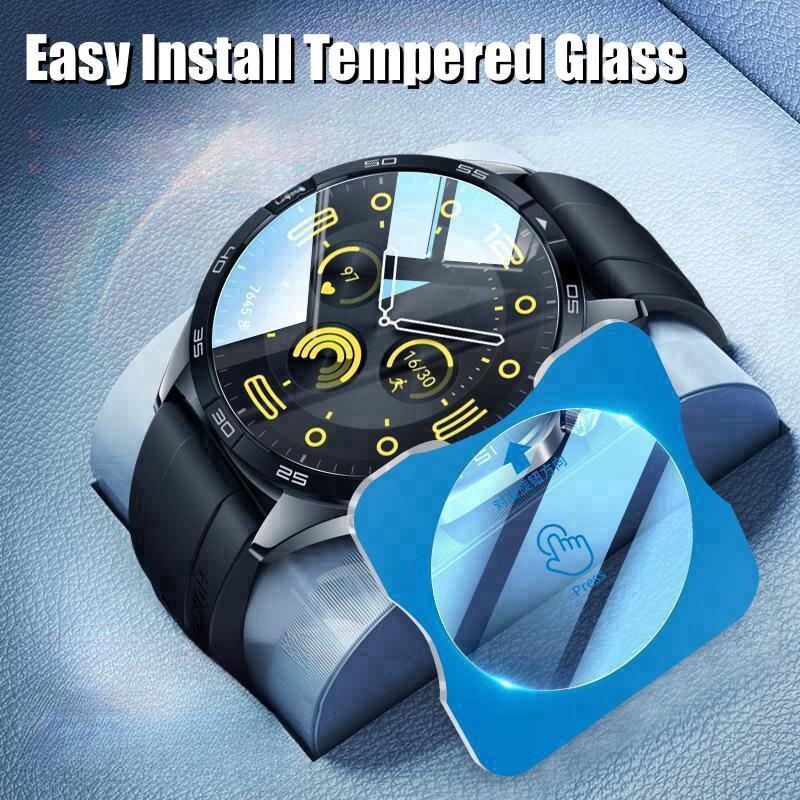 1-5PCS Tempered Glass For Huawei Watch GT5 46mm/41mm Quick Installation Screen Protector For Huawei GT5 Pro 46mm Accessories