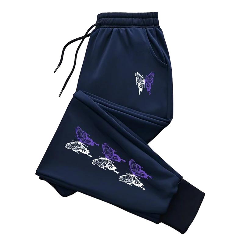 Womens Sweatpants Printing Sports Pants Gym Jogger Trousers High Quality Office Home Woman Pants Autumn Winter