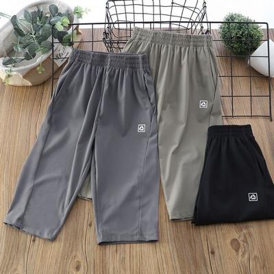 Boys' Quick Drying Cropped Pants Summer New Style Children's Thin Sports Shorts