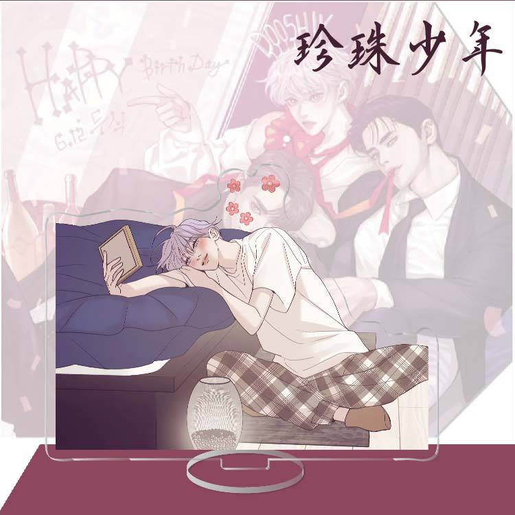 Pearl Youth Peripheral Acrylic Large Standee Zhiqi Hand-Made Desktop Decoration