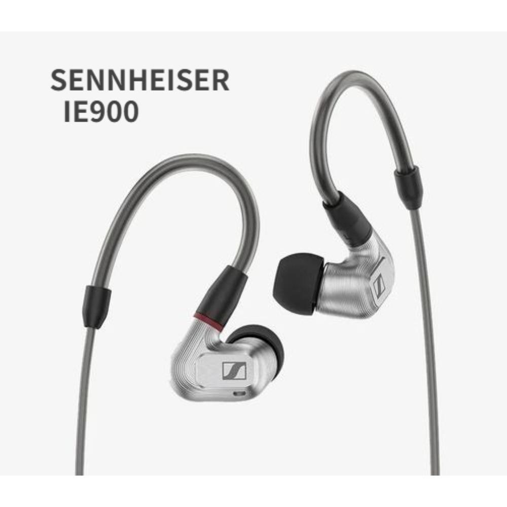 

Флагманські аудіофільські внутрішньоканальні навушники Sennheiser IE 900, один динамічний драйвер, Hi-Fi моніторні навушники зі знімним кабелем срібний