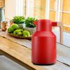 Caraffa termica per caffè da 1 litro Caraffa termica a doppia parete Thermos con bollitore per acqua con manico in legno