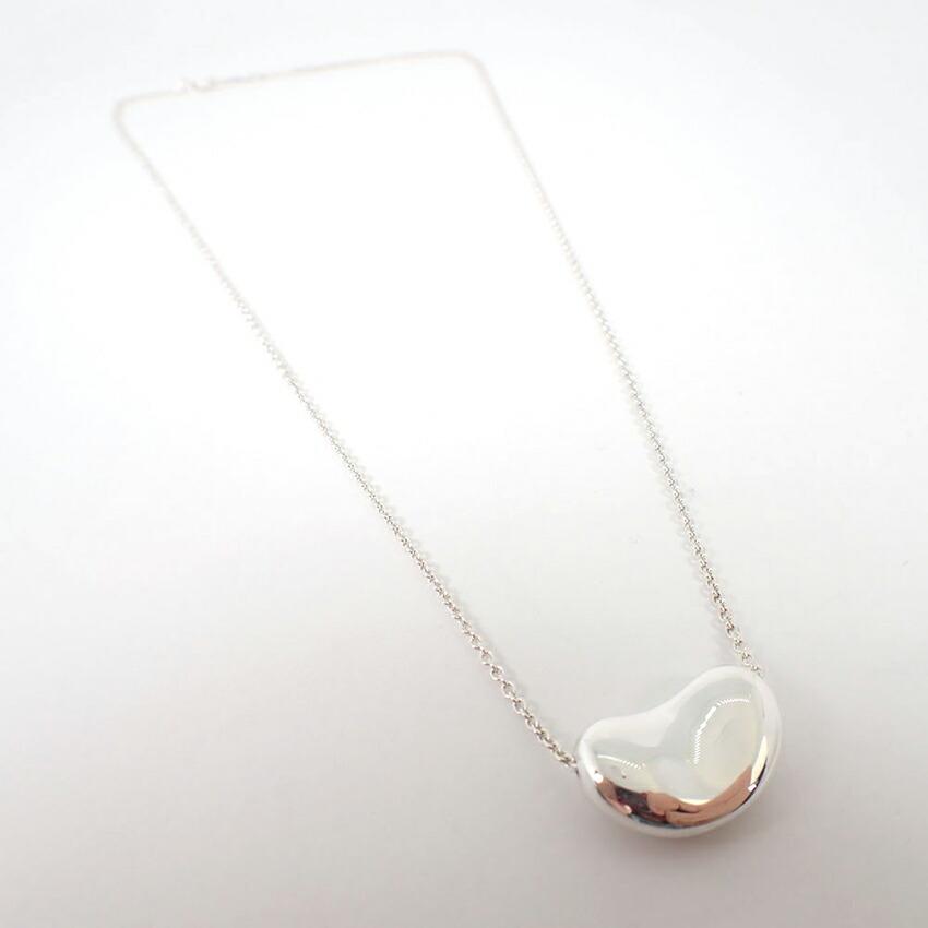 [Used] TIFFANY/Tiffany 925 Bean Pendant/Necklace/j111-86