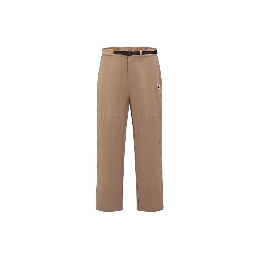 Reebok Einfarbige lockere Freizeithose mit mittlerer Bundhöhe Unisex Unterteile Braun 23FRC665UGR1