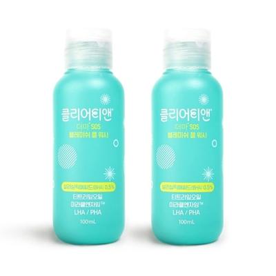Gel Limpiador Facial Tea Tree & Derma Blemish 100ml x2 - Calmante/poros/sebo/impurezas/refrescante