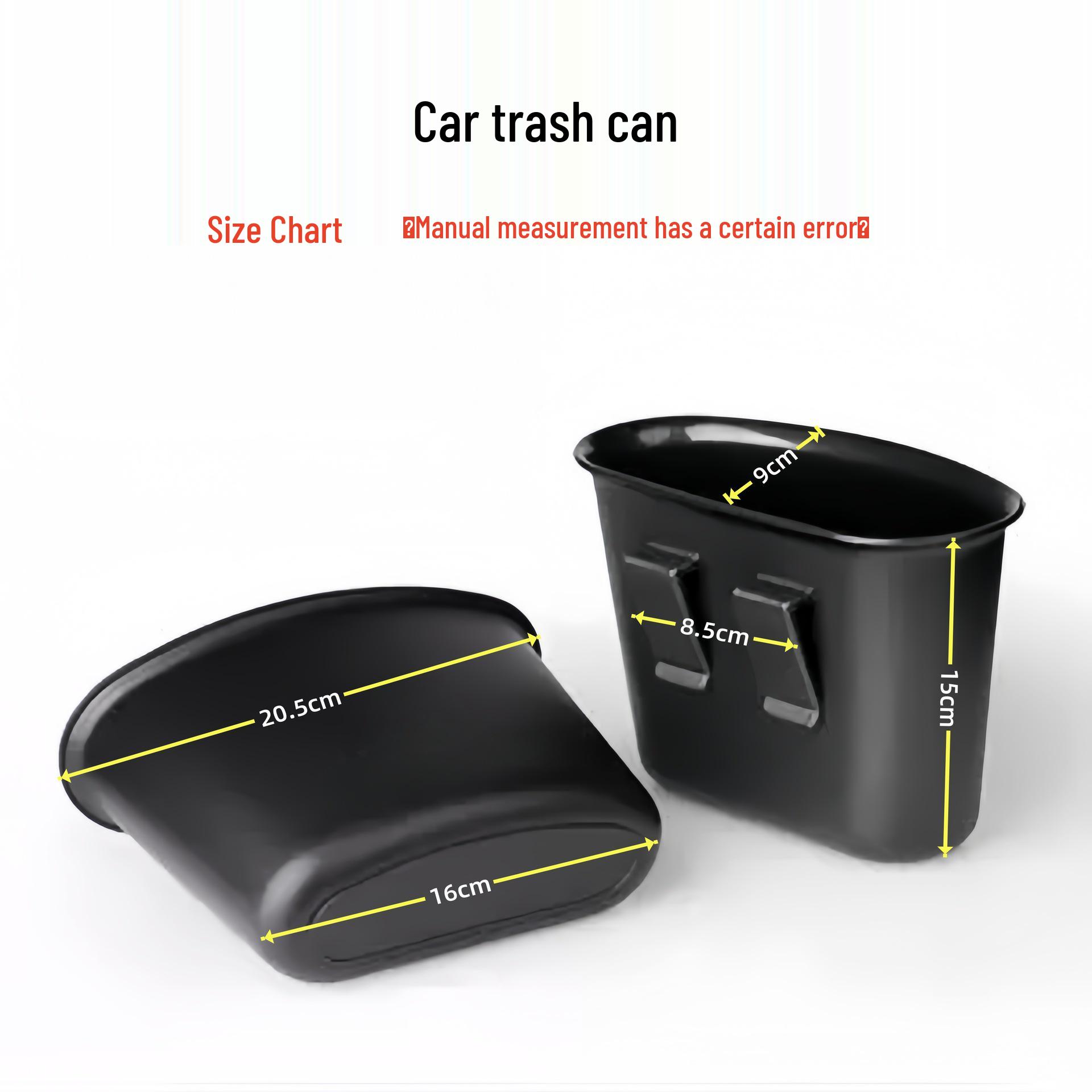 Hanging Car Trash Can & Organizer with Umbrella Holder Hanging Car Trash Can (1 piece)