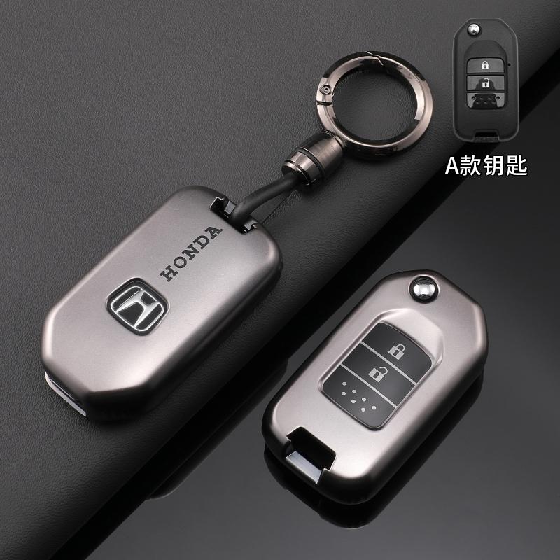 Silver TPU Car Remote Key Case Cover Holder Shell Fob For Honda Civic HRV CRV CR-V XRV Crider Odyssey Pilot Fit Accord 2015-2018