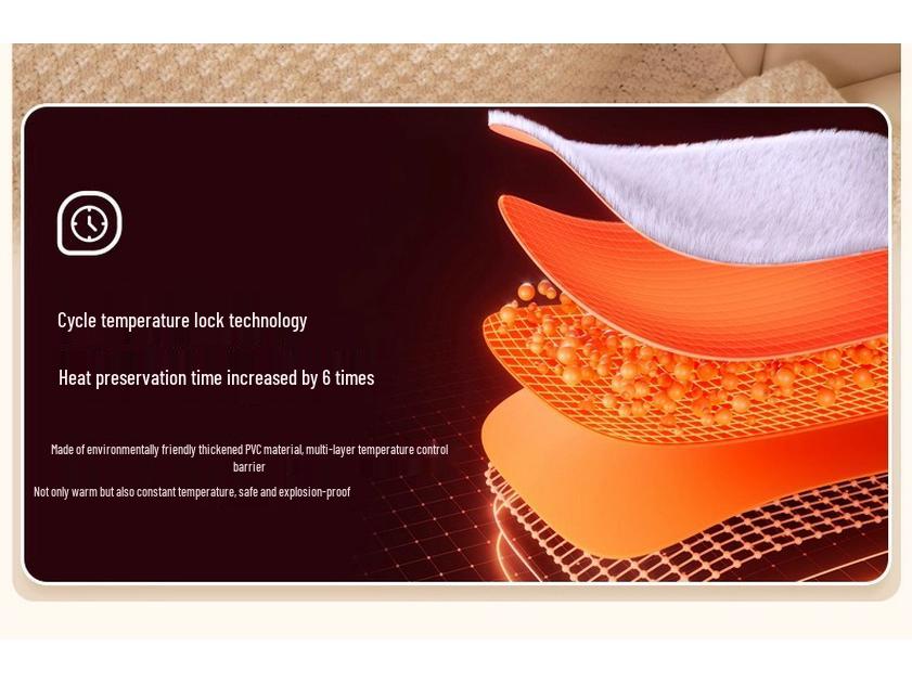 Plush Imitation Rabbit Fur Hot Water Bottle: Hand, Foot, and Bed Warmer