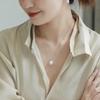 10-11mm Pearl Silver Necklace, Pendant Necklace, Neck Accessories