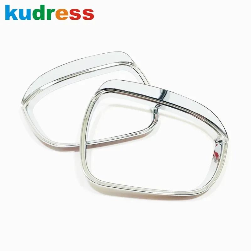 For Nissan X-trail Rogue T33 - 2024 Carbon Fiber Rearview Mirror Eyebrow Cover Trim Side Mirrors Sun Visor Guard Frame