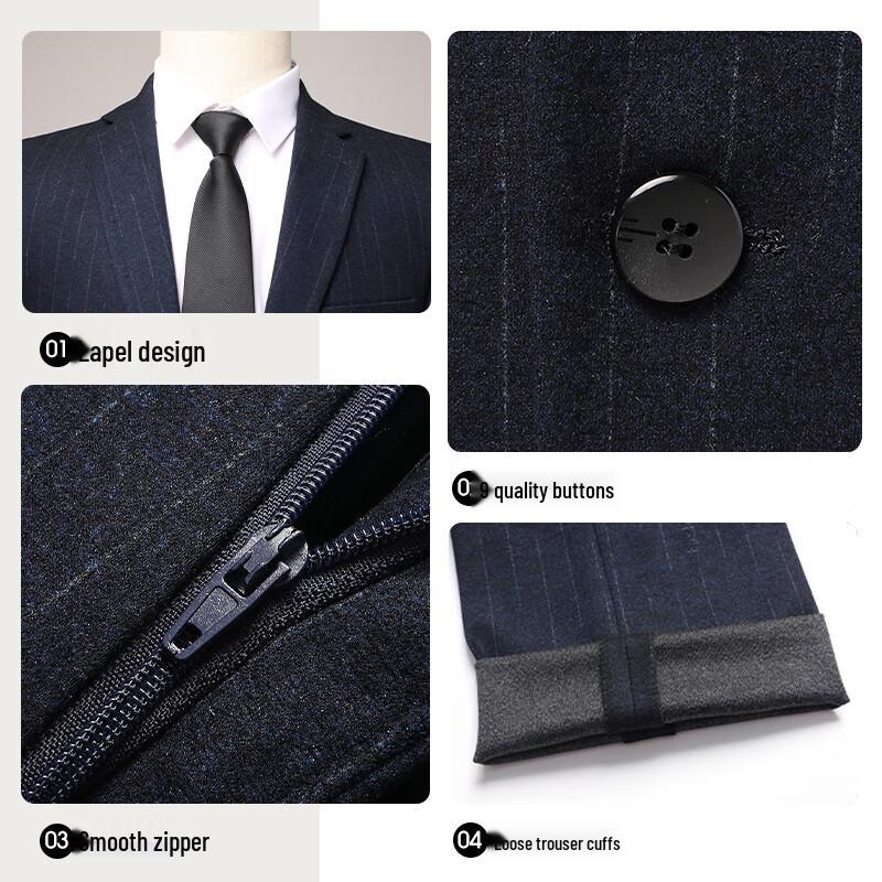 Shanshan Herren Business Commuter Stretch Anzug