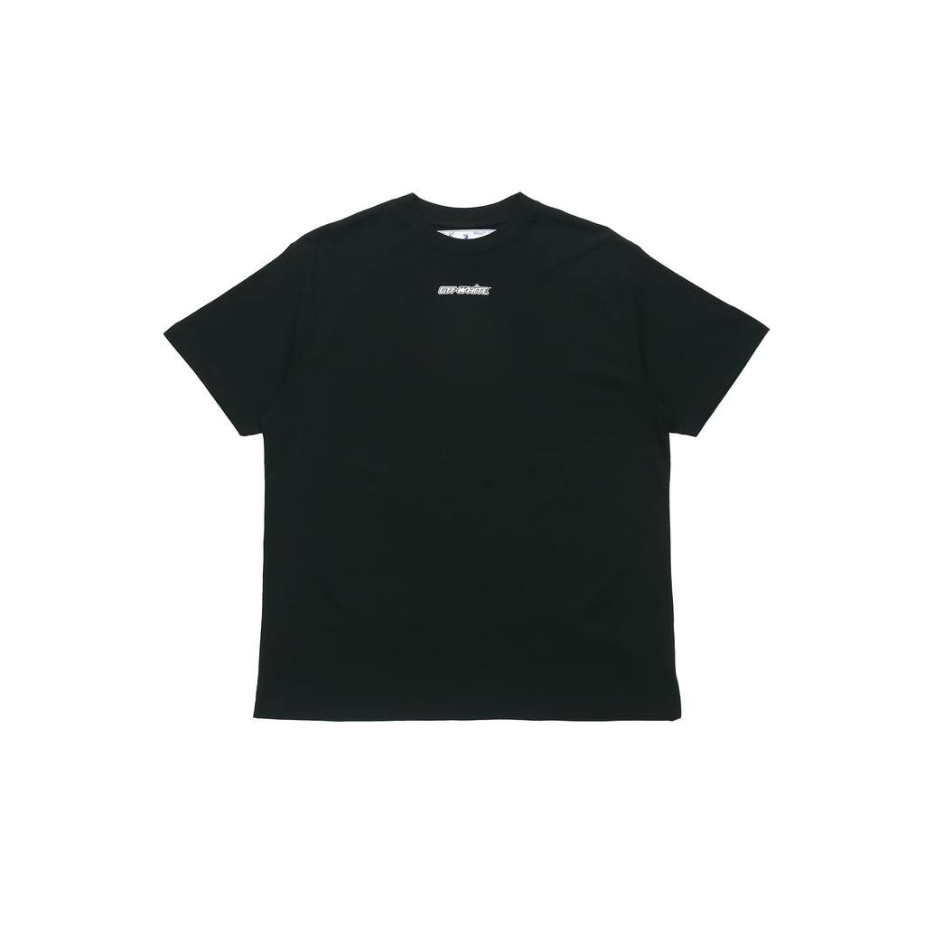 OFF WHITE Marker Blue Arrows Oversized Tee OMAA038E20JER0021045