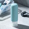 Travel Size Liquid Bottles 1/4Pcs Silicone Bottle for Toiletries, Leak Proof Container, Empty Cosmetic Refillable Squeeze Bottle, Essentials