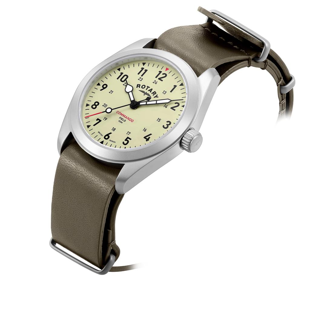 Rotary COMMANDO GS0553531 Boys' Khaki Watch
