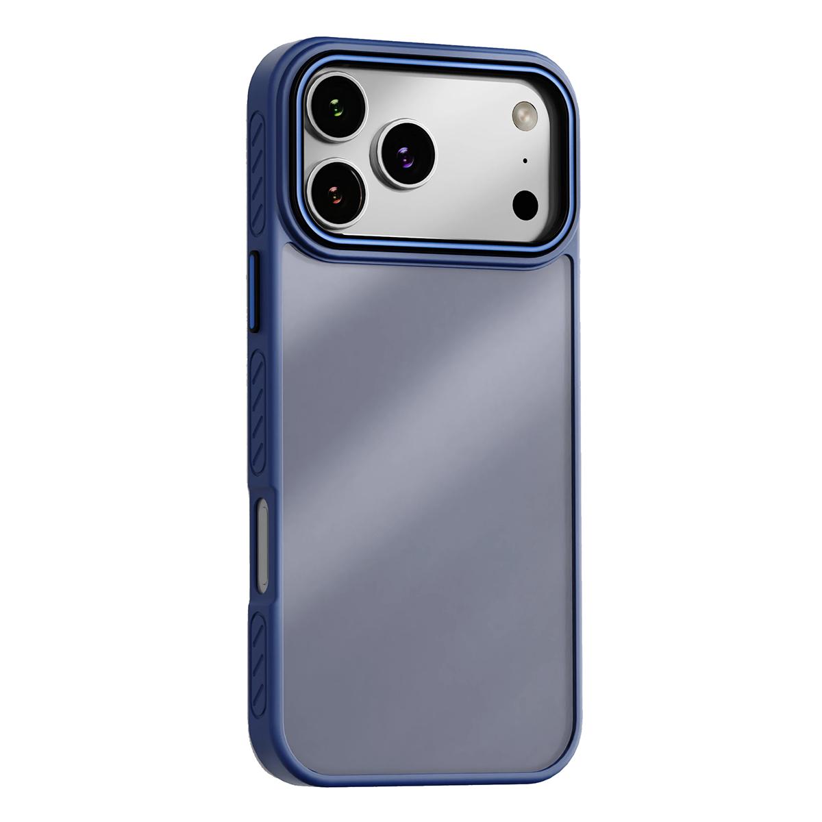

For iPhone 17 Pro Case PC + TPU Anti-Slip Matte Phone Cover