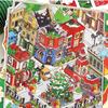 Christmas House Series 3D Cartoon Miniature Scene Stickers DIY Handmade Stacked Layers DIY Cabin Scene Sticker