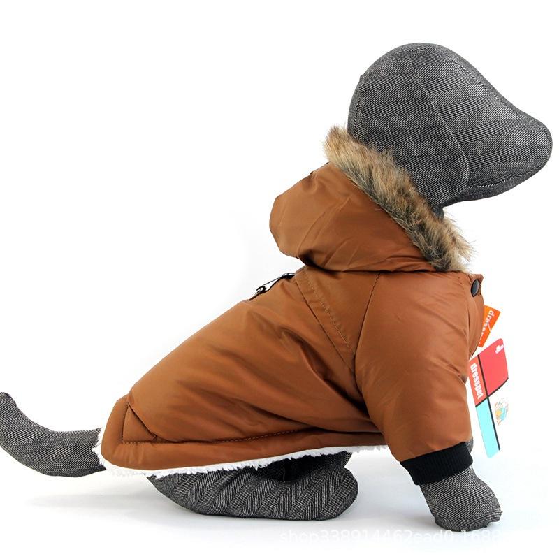 Pet Dog Clothes Winter Warm Waterproof Jacket For Small Dogs Pets Puppy Costume French Bulldog Outfit Coat Chihuahua Clothing