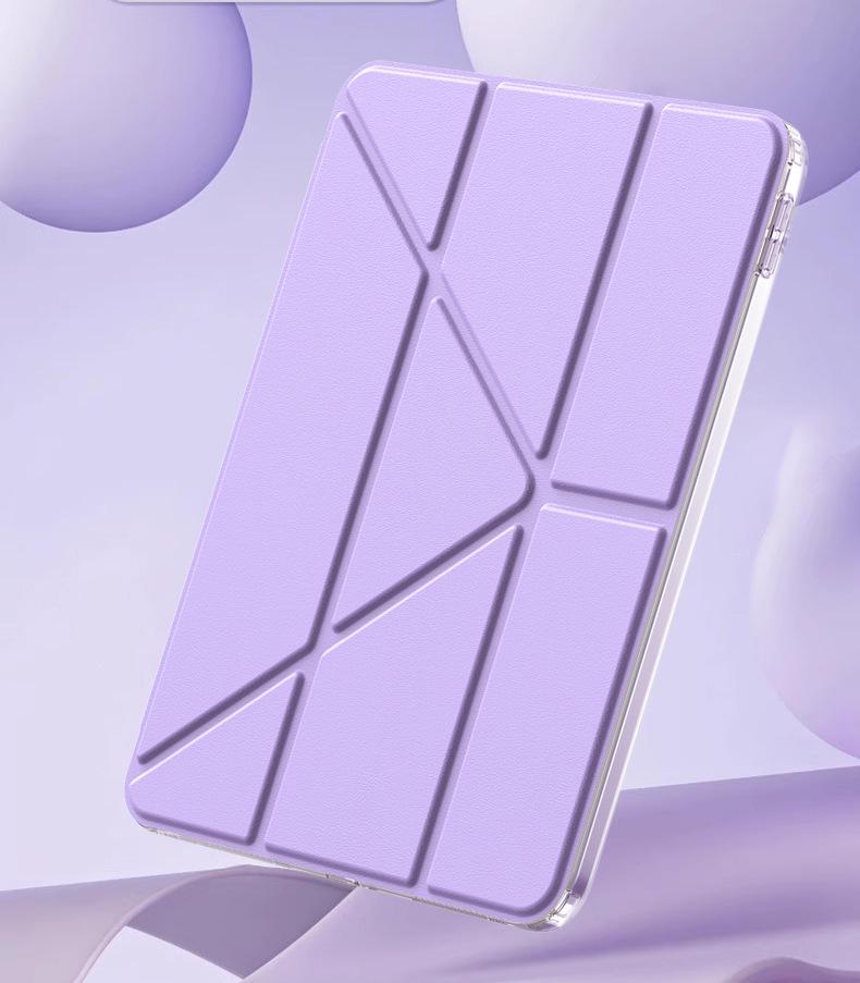 Ochranné pouzdro pro iPad 11 (Bez slotu na pero), Y-Fold, 10,2", Anti-Bend, Akrylový kryt pro 9. generaci Air57.