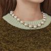 Color Matching Round Neck Crop Knit Zc11qk058on