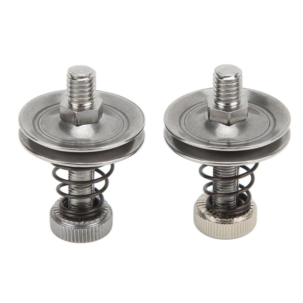 

2pcs 1.4x0.4in Sewing Tensioner Stainless Steel Thread Regulator Replacement Kit Machine Repair