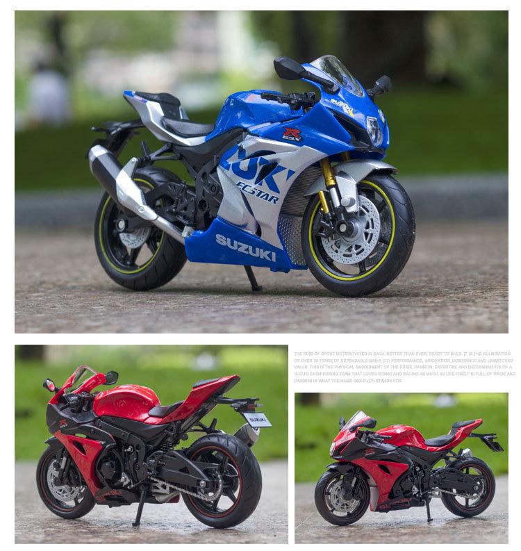 1:12 Scale GSX Alloy Aprilia RSV4 Motorcycle Model Toy