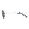 EMPORIO ARMANI Brand Logo Alloy Aviator Sunglasses Unisex Couple Black