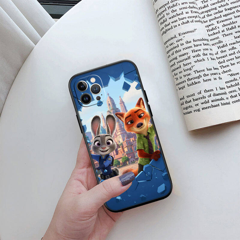 MH158 Zootopia Phone Shell Case for Redmi Note 12 12S 12C 13 13C 13R 14 14S 14R 14C Pro Max Plus A3 A3X A4 A5 11A 13X