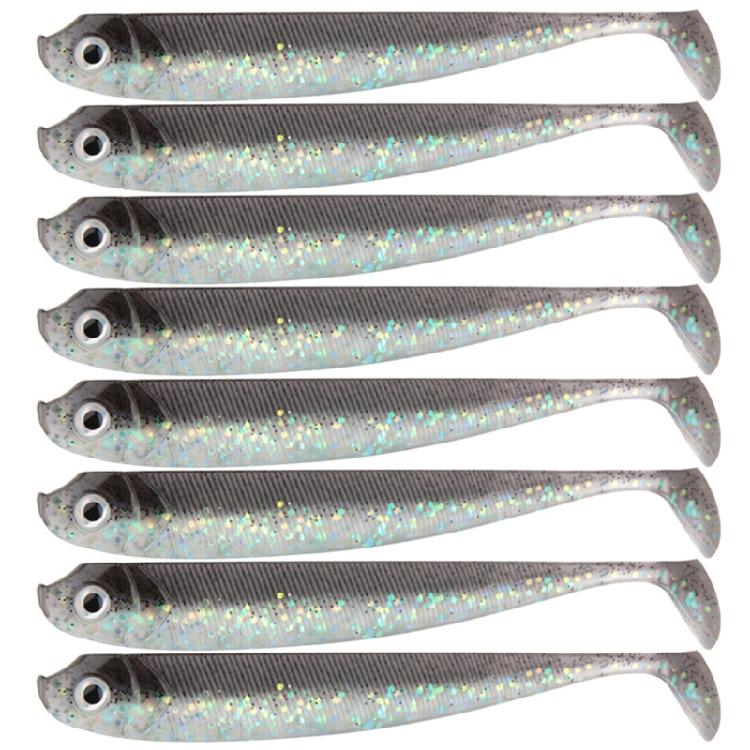 8Pcs Fishing Lures for Saltwater Paddle Tail Swimbaits T Tail Baits Artificial Baits Fishing Lures for Trout Swim Baits