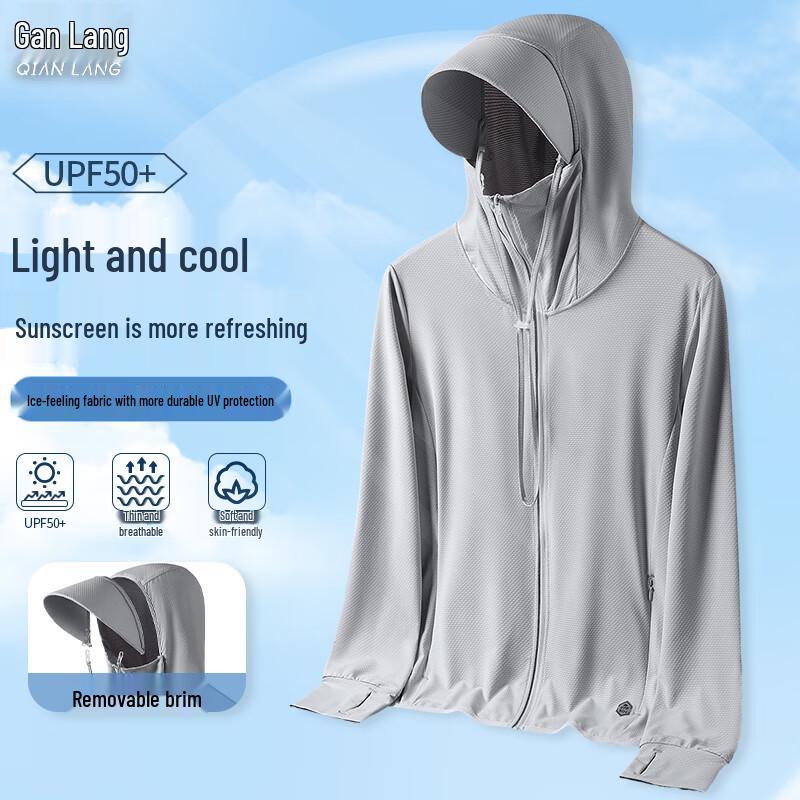 Women's Detachable Brim Ice Silk UV Protection Jacket