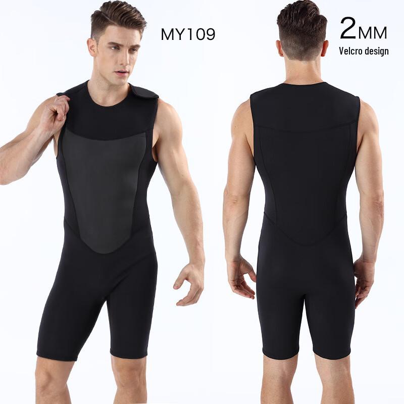 WEZHO Men s Sleeveless Thermal Wetsuit