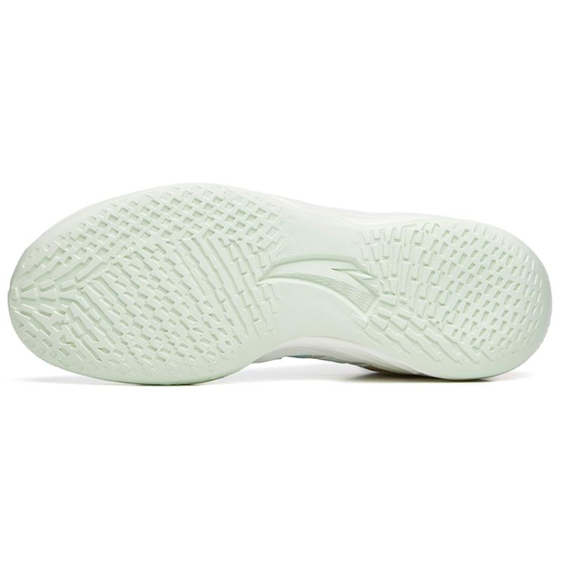 Anta Wind Cave 3 Cushioning Anti-Slip And Wear-Resistant Low-Top Performance Basketball Shoes White Green Orange Sneakers 112231605-2