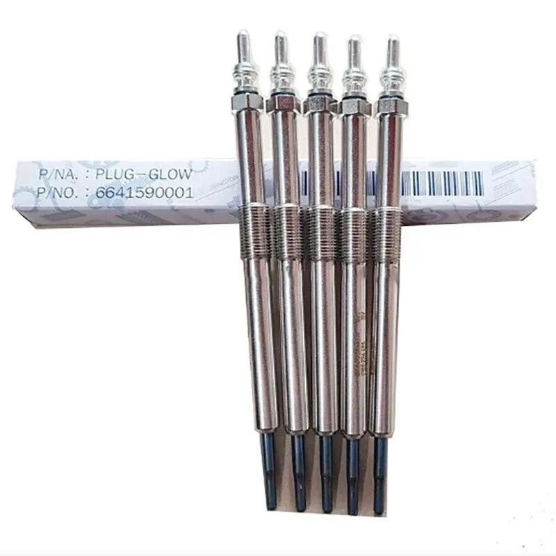 

Совершенно новый нагреватель свечей накаливания зажигания 6641590001 для Ssangyong Actyon Sports Kyron Rexton 5 PCS