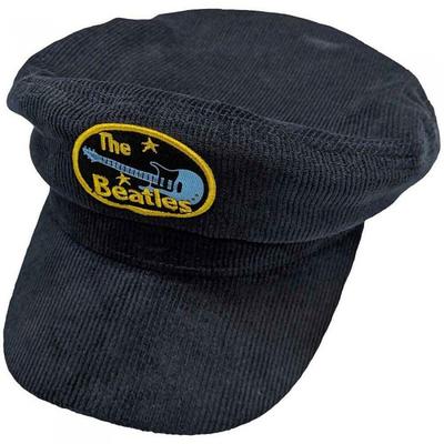 The Beatles Unisex-Erwachsene Ovale Schiebermütze aus Cord mit Logo