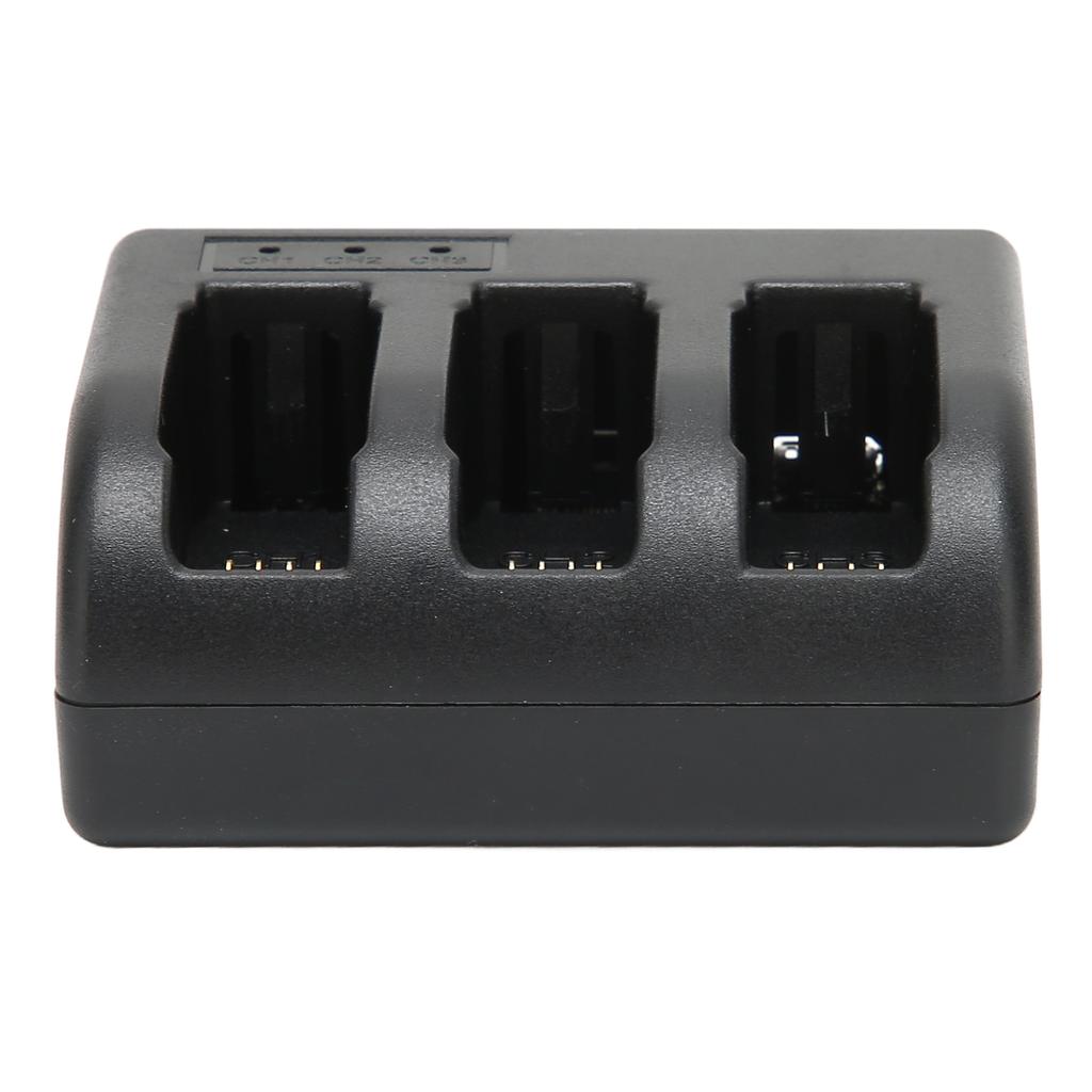 Camera Battery Charger Triple Slot Battery Charging Station for AHDBT‑501 601 701 Camera Battery
