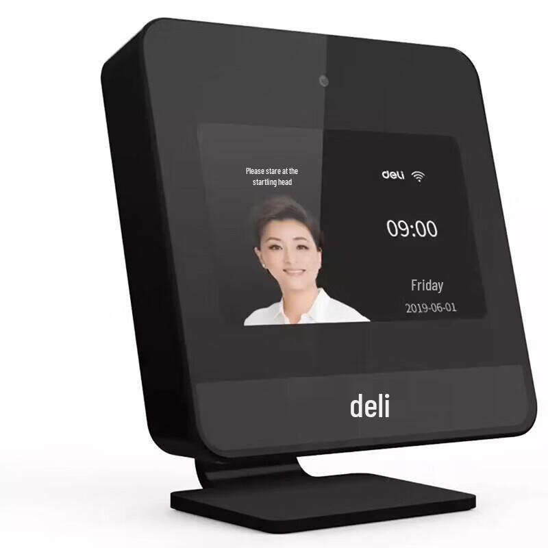 Deli Smart Cloud Attendance Machine CN plug (adapter included)
