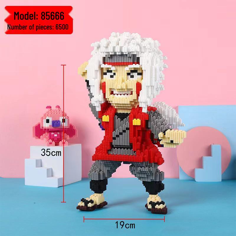 Girls' Compatible Lego: Violent Bear Building Block Series - Educational Micro-Block Interlocking Toys & Gifts