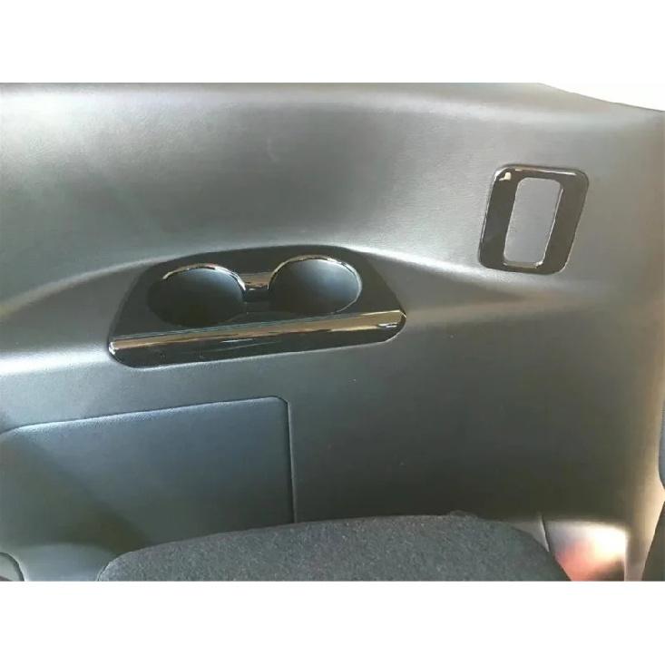 For NISSAN SERENA C27 2017 2018   Car Rear Tail Trunk Boot Switch Button Decorative Frame Cover Car Styling Accessories