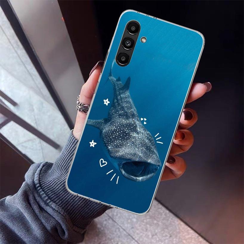 

Ocean Whale Shark Phone Case For Samsung Galaxy A17 A16 A15 A14 A13 A57 A56 A55 A54 A53 A37 A36 A35 A34 A33 A26 A25 A24 A23 Gala Samsung A13 5G