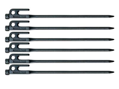 Snow Peak Tältpinne 30cm Solid Stake 30 för Tält Presenning Uppställning Utomhus Camping (Uppsättning 6) R-103-1