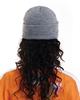 THEMUSEUMVISITOR Cubic Logo Stitched Beanie (Grey)