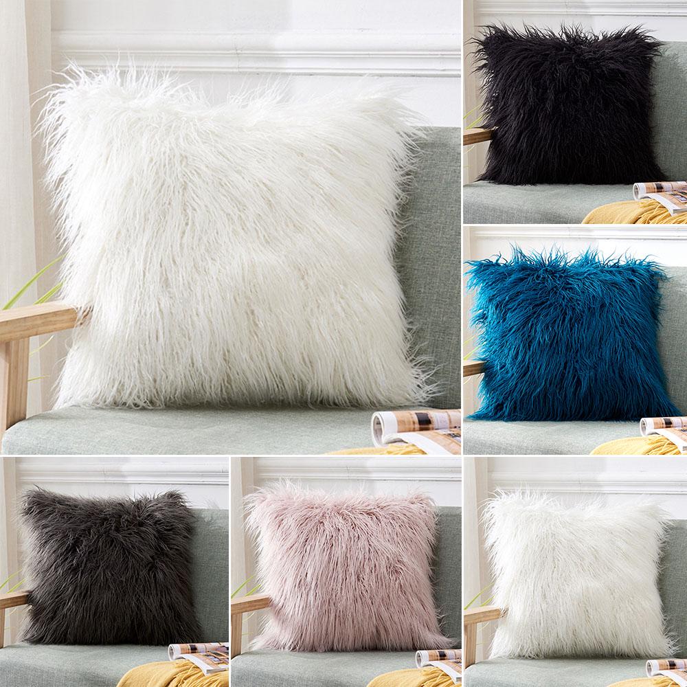 fluffy sofa pillows