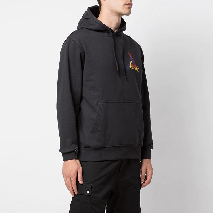 Palace JCDC Kapuzenpullover Schwarz Unisex Oberteile P16HD054