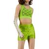 Gucci Gg Jersey Jacquard Sleeveless Top 'Fluo Yellow/Black' 693286-XJEFY-7401
