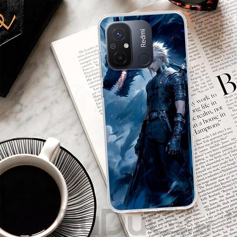 Final Fantasy FF VII Cover For Xiaomi Redmi 14C 13 13C 12 12C 10 10C 9 9C 9T 9A Phone Case 10A 8A 8 7A 7 6A 6 Pro K70 K60 K40 12