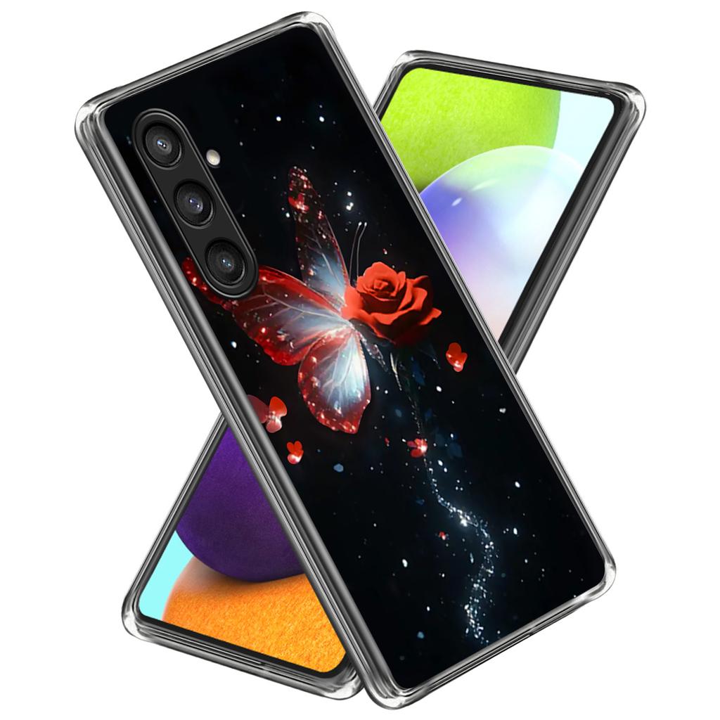 For Samsung Galaxy S25 Case Pattern Printed Shockproof TPU Phone Cover