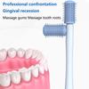 Dental Teeth Gum Massager With Rubber Tip And Permanent Handle Gingival Periodontitis Treatment Periodontal Gum