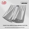 Langsha Men's Pure Cotton Loose Fit Boxer Underwear 3-Pack