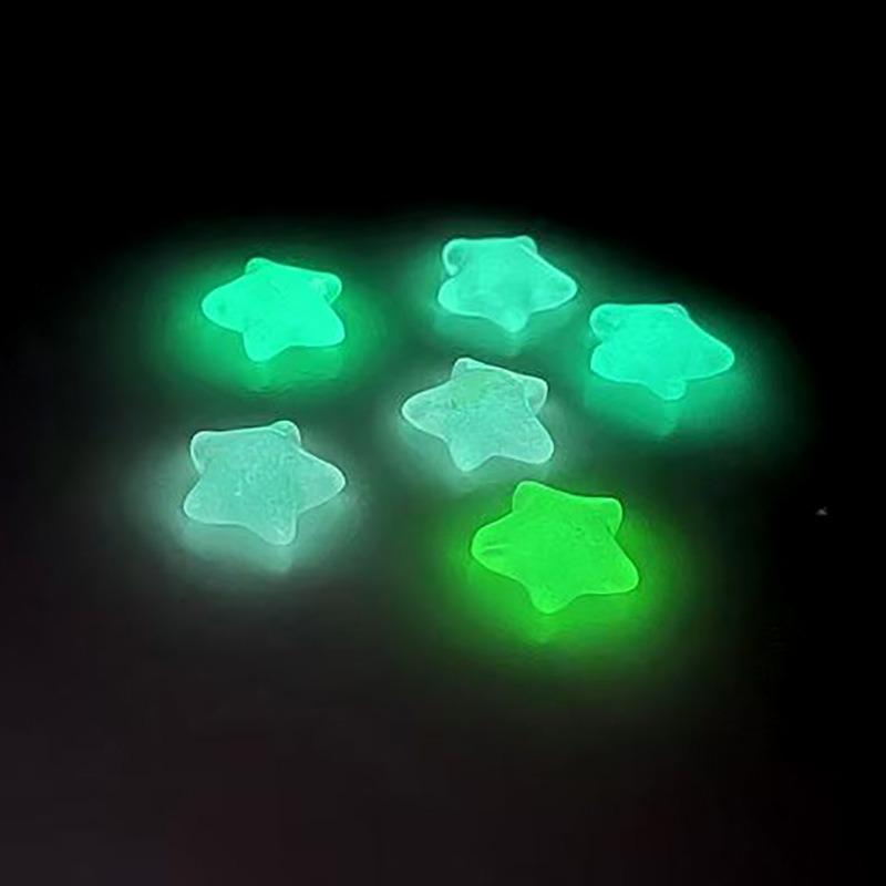 Ensemble de 13 breloques de chaussures tendance Accessoires Boucle de chaussure à trou Étoile de mer lumineuse DIY Décorations de chaussures 3D pour Bogg Bag